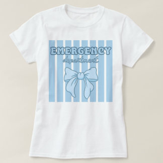 Schattige SEH-verpleegster Coquette Lint Spoedeise T-shirt