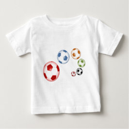 Schattige set voetballen