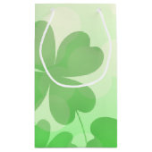 Schattige Shamrock-ontwerp Klein Cadeauzakje (Achterkant)
