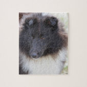 Schattige Sheltie Legpuzzel (Verticaal)