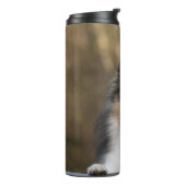 Schattige Sheltie Thermosbeker (Gedraaid links)