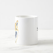 Schattige Shia Inu Hondenras Koffiemok (Center)