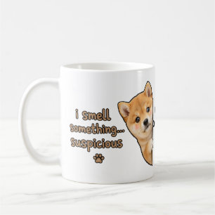 Schattige Shiba Inu Puppy Grappige Geur Citaat Kaw Koffiemok
