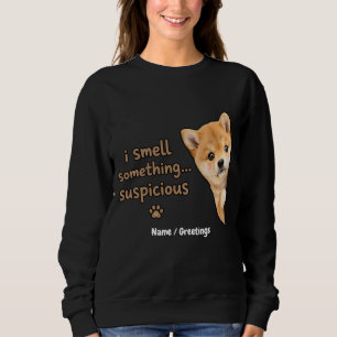 Schattige Shiba Inu Puppy Grappige Geur Citaat Kaw Trui