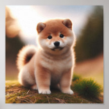 schattige Shiba Inu puppy