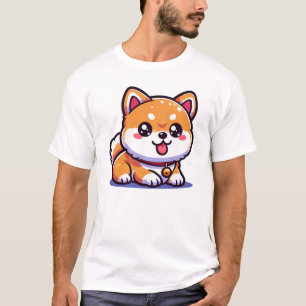 Schattige Shiba Inu Puppy T-shirt