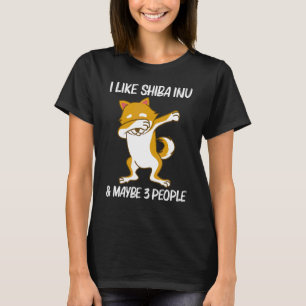 Schattige Shiba Inu Voor Mannen Vrouwen Japan Ras T-shirt