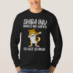 Schattige Shiba Inu voor mannen vrouwen Japan ras T-shirt
