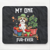 Schattige Shih Tzu Mousepad Muismat (Voorkant)
