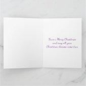 Schattige Shih Tzu puppy in het kerstdorp Kaart (Binnen)