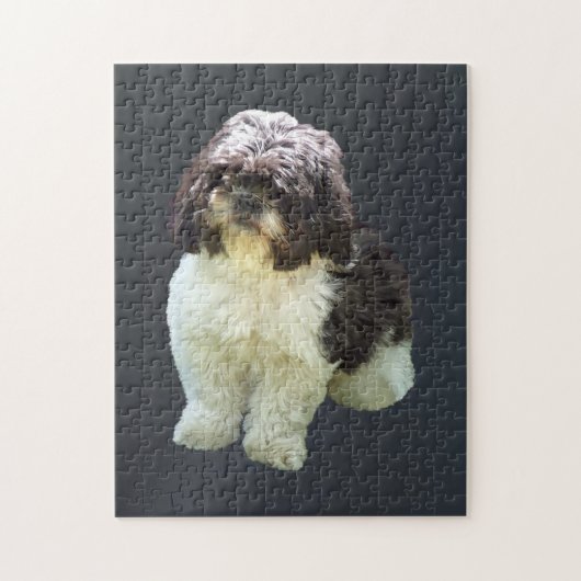 Schattige Shih Tzu Puppy Legpuzzel (Verticaal)