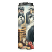 Schattige  Shih-Tzu schilderij Thermosbeker (Achterkant)