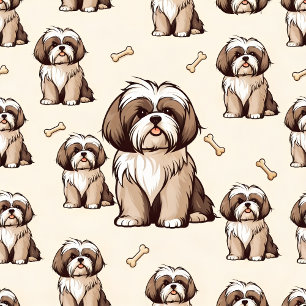 Schattige Shih Tzu  Sokken