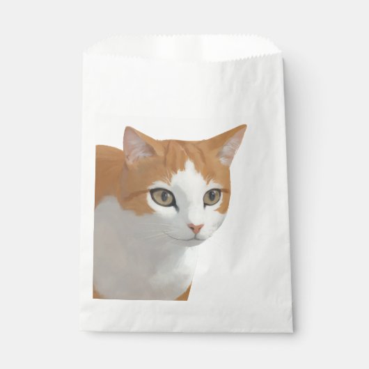 Schattige Siamese Kat Kunst Bedankzakje (Voorkant)