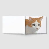 Schattige Siamese Kat Kunst Gastenboek (Volledig)