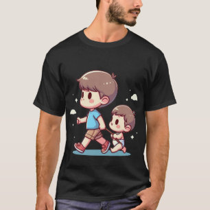 Schattige Sibling Adventure - Big Brother & Baby B T-shirt