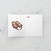 Schattige Significant Otter Zee Animal Punny Birth Kaart (Binnen)