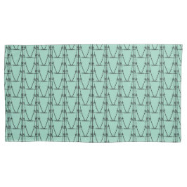 Schattige silhouet mini kokospalm kussensloop