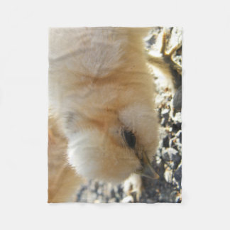 Schattige Silkie Chick Fleece Blanket