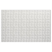 Schattige Silver Hearts Pattern Stof (Yard (91,4 cm))