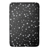 Schattige Silver Stars patroon | Elke achtergrondk Badmat (Voorkant Verticaal)