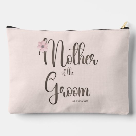 Schattige Simplistic Roze Ivoor Moeder van de brui Etui (Achterkant)