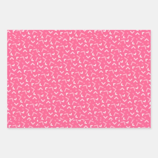 Schattige Sinaasappel Groen Rood Verpakkend Docume Inpakpapier Vel (Voorkant)