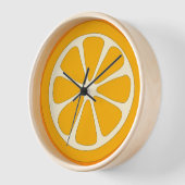 Schattige Sinaasappel Slice Eenvoudige minimalisti (Hoek)