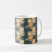 Schattige Sinaasappel Tabby Cat Coffee Mok (Voorkant rechts)