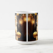 SCHATTIGE SINAASAPPEL TABBY KITTEN & KERSTBOOM KOFFIEMOK (Center)