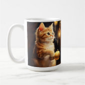 SCHATTIGE SINAASAPPEL TABBY KITTEN & KERSTBOOM KOFFIEMOK (Links)