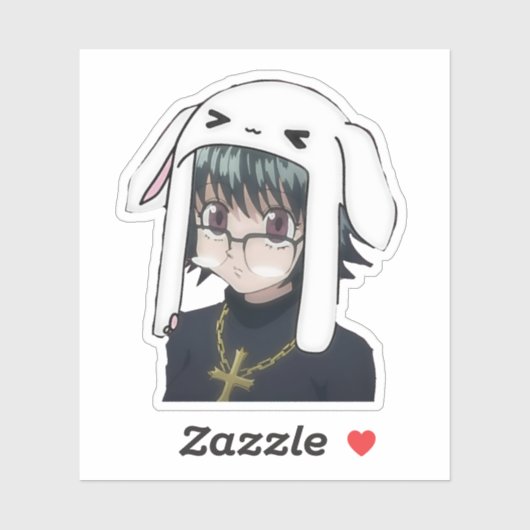schattige sjiizuku Murazaki hunter x hunter anime Sticker (Vel)