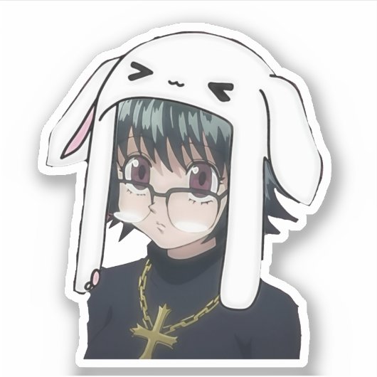 schattige sjiizuku Murazaki hunter x hunter anime Sticker (Voorkant)