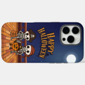 schattige skeletten en pompoen Halloween Case-Mate iPhone Case (Achterkant (horizontaal))