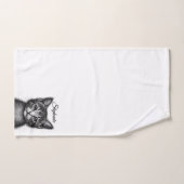 Schattige sketch van Young Cat Personal Bad Handdoek (Handdoek)