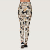 Schattige Skunk Animal Pattern Hoesje-Mate iPhone Leggings (Achterkant)