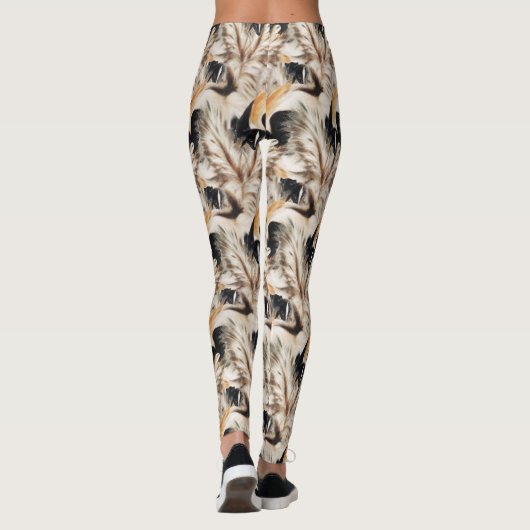 Schattige Skunk Animal Pattern Hoesje-Mate iPhone  Leggings (Achterkant)