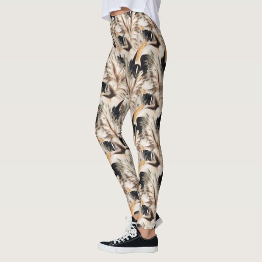 Schattige Skunk Animal Pattern Hoesje-Mate iPhone Leggings (Links)