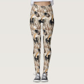 Schattige Skunk Animal Pattern Hoesje-Mate iPhone Leggings (Voorkant)
