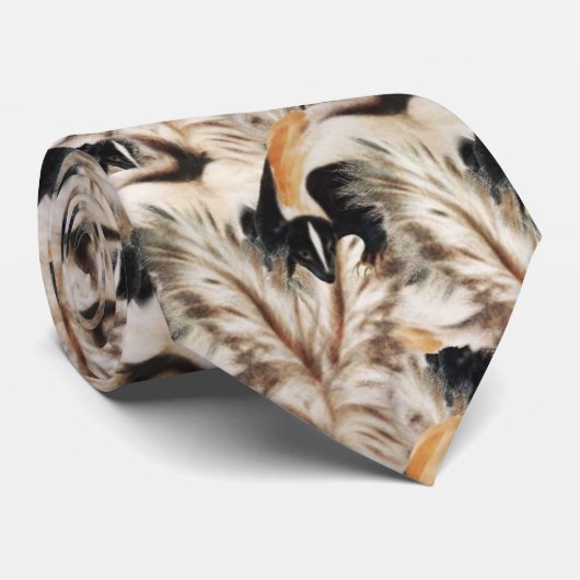 Schattige Skunk Animal Pattern Hoesje-Mate iPhone Stropdas (Opgerold)