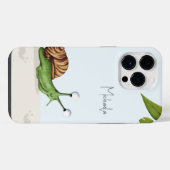 Schattige Slakken Cartoon Kinderen iPhone Hoesje (Achterkant horizontaal)