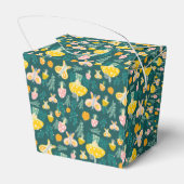 Schattige slakkenpaddestoel vlinder Schattige BABY Bedankdoosjes (Achterkant)