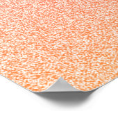 Schattige Slapen Baby Dewdrop Baby shower Welkom Poster (Hoek)