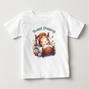 Schattige slapen Kitten Sweet Dreams Kinderkamer d