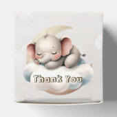 Schattige slapende baby dieren mooi feest bedankdoosjes (Bovenkant)