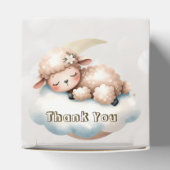 Schattige slapende baby dieren mooi feest bedankdoosjes (Bovenkant)