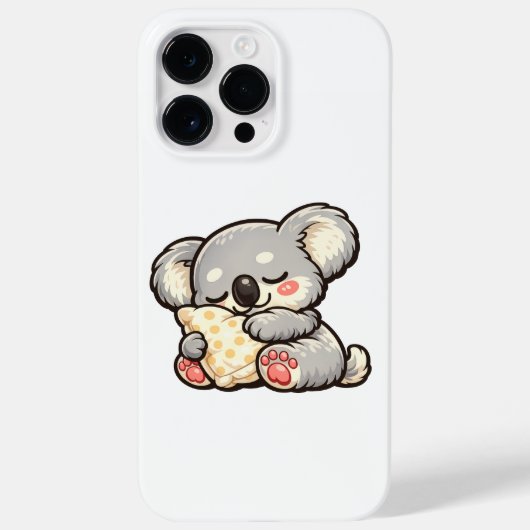 Schattige slapende koala met kussen Case-Mate iPhone case (Achterkant)