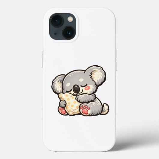 Schattige slapende koala met kussen Case-Mate iPhone case (Achterkant)
