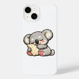 Schattige slapende koala met kussen Case-Mate iPhone 14 hoesje