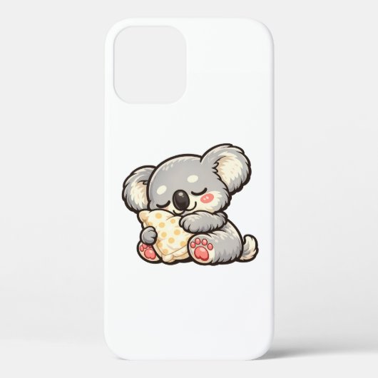 Schattige slapende koala met kussen Case-Mate iPhone case (Achterkant)